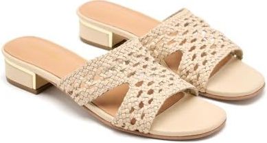 Gioseppo - Linn - Sandalen - Gevlochten Leer - Metalen Accenten - Gevoerde Zool