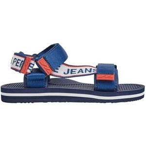 Pepe Jeans Pool One B Flip-Flop, blauw (oceaanblauw), 13,5 UK, Blauw Oceaan Blauw, 13.5 UK