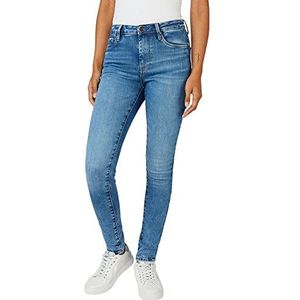 Pepe Jeans - Regent - Jeans - Hemelsblauw - Hoge Taille - Smalle Pasvorm