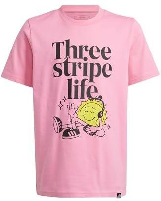 adidas - T-shirt - Zwart - Katoen