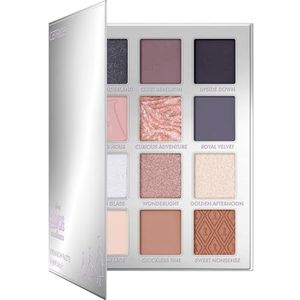 Catrice Disney Alice in Wonderland Oogschaduwpalet, hooggepigmenteerd, glimmend, kleurintensief, glitterig (14g)