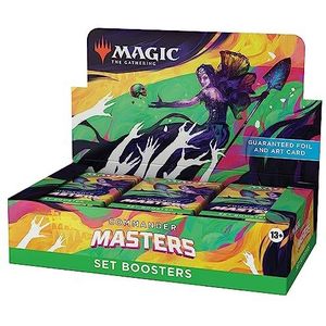 Magic: The Gathering Commander Masters Set Booster Box, 24 verpakkingen (360 magische kaarten)