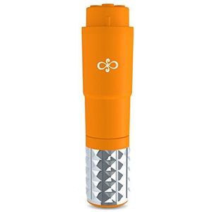 Blush Mini Vibrator oranje 10cm - 2.5cm 1xAA ABS satijnen afwerking