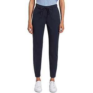 TOM TAILOR 1008375 Jersey loose fit broek dames,10360 - Azul Marino Real,44W / 32L