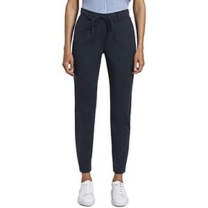 TOM TAILOR 1008375 Jersey loose fit broek dames,10360 - Azul Marino Real,36W / 32L