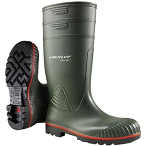 Dunlop Protective Footwear Acifort Heavy Duty Full Safety Rubberlaarzen voor volwassenen, uniseks, groen, maat 43