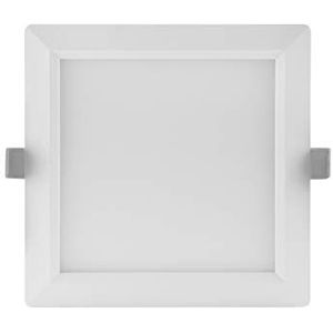 LEDVANCE Downlight LED: voor plafond/muur, DOWNLIGHT SLIM SQUARE / 12 W, 220…240 V, stralingshoek: 120, mooi daglicht, 6500 K, body materiaal: polycarbonate (pc), IP20