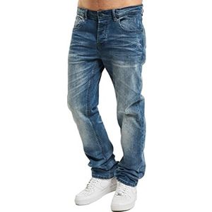 Brandit heren slim jeans, denim, blauw, 38W x 32L
