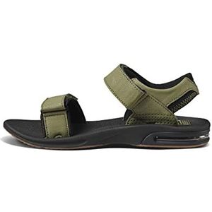 Reef Fanning Flipflop voor heren, Olive Gum Ci6919, 42 EU