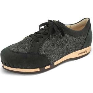 Woody Mary sneakers voor dames, 37 EU, zwart, 37 EU