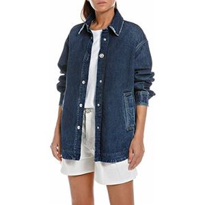 Replay Jeansjack voor dames, 007, donkerblauw, XL