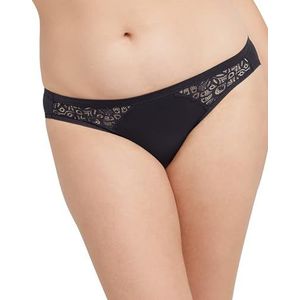 Maidenform Bikini Light Control Period Broek Zwart, Zwart, XXL