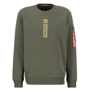 ALPHA INDUSTRIES - Alpha RP - Sweatshirt - Grijs - Katoen