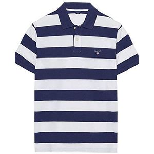 GANT Barstripe Pique Rugger poloshirt voor heren