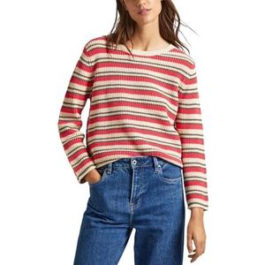 Pepe Jeans Gala-jurk voor dames, Rood (krokant rood), S