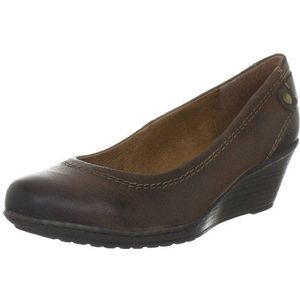 Jana Dames Natural Pumps, Bruin Mocca 304, 40.5 EU Breed