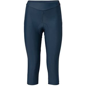 VAUDE Advanced 3/4 Pants IV Fietsbroek voor dames, 3/4 met bekleding