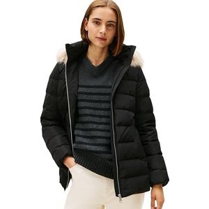 TOMMY HILFIGER - Winterjas - Zwart - Gewatteerde Jas