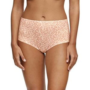 Chantelle Dames Softstretch Uw Bas High Waist Brief Underwear, Leo Neutraal, One size