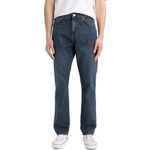 DeFacto Heren jeansbroek - hoogwaardige jeans broek voor heren, donkerblauw, 28