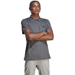 Sportshirt - Polokraag - Zwart - 100% Gerecycled Polyester - Aeroready