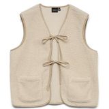 VERO MODA Vmcleo Ga Boo Short Waistcoat, havermout, L