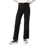 Dr. Denim Moxy Straight Jeans voor dames, Zwart, XS / 32L