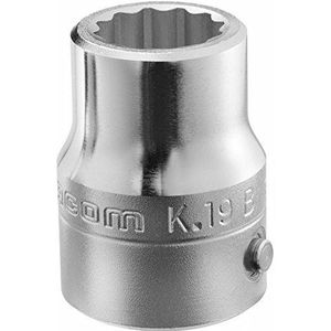 FACOM 3/4 inch steeksleutel 12 kanten, SW 3/4 inch 51 mm lang, 1 stuk, K.7/8B