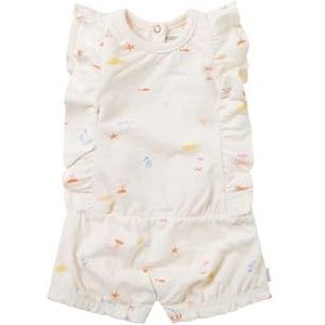 Noppies Baby Playsuit Nairobi All Over Print Jumpsuit voor babymeisjes, Pristine-N021, 50, Pristine - N021, 50 cm