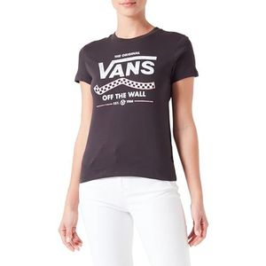 Vans Lokkit Crew Tee T-shirt voor dames, Zoethout, XXS