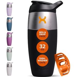 Shakebeker - Transparant - Kunststof - 600ml