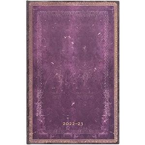 Paperblanks DE8518-8 18 Month Diaries 2022-2023 Concord Vertical Maxi (135 × 210 mm),paars