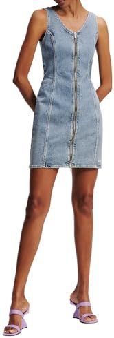 KARL LAGERFELD - JEANS - Jurk - Blauw - Denim