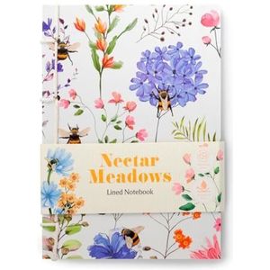 Notitieboek A5, gelinieerd, van steenpapier - bijen - Nectars