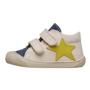 Naturino Kolde VL Canvas Delave Milk Jeans-Yellow, schoenen voor kinderen en jongens, Crème., 22 EU