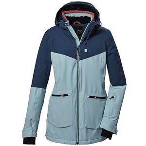 killtec - KSW 40 WMN SKI JCKT - Functioneel Ski-jack - Hell Eisblau - Met Capuchon en Ventilatie
