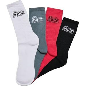 Mister Tee Sokken 4-pack, Meerkleurig, 35/38 EU