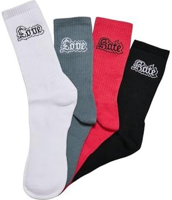 Mister Tee Sokken 4-pack, Meerkleurig, 35/38 EU