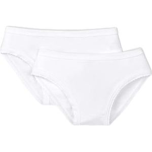 PETIT BATEAU - Set van 2 Slips - Wit - Katoen