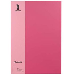 Rössler Coloretti Schrijfpapier DIN A4 80 g/m² 10 Vellen 80g/m² Roze