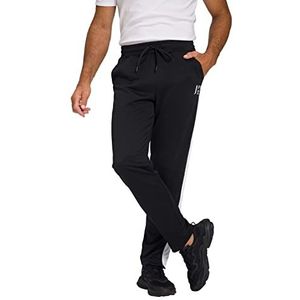 JP 1880 Jay-PI trainingsbroek voor heren, elastische tailleband, zijstrepen, tot 8XL, zwart, L, zwart, L