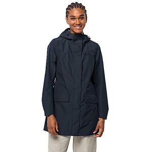 Jack Wolfskin Dames Cape York Paradise Coat W Jas, Night Blue, M, nachtblauw, M