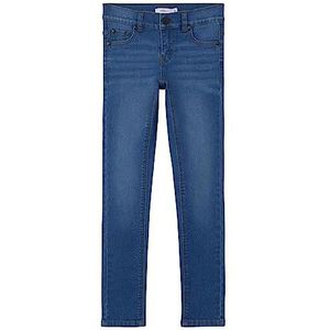 NAME IT NKFPOLLY Skinny Jeans 9214-IS PB, blauw (medium blue denim), 158 cm