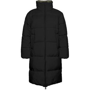 Vero Moda Puffer Jacket VMAUTUMN Long Coat GA, Zwart, S