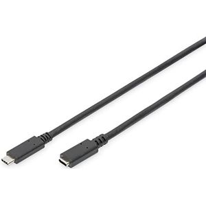 Digitus AK-300210-007-S USB-kabel 0,7 m USB 3.2 Gen 1 (3.1 Gen 1) USB C Zwart
