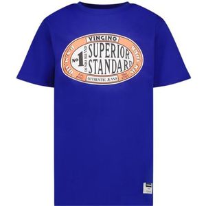 Vingino Boys Hoapy T-shirt Maat 2 van The SO25 Collection, blauw, 2 Jaar