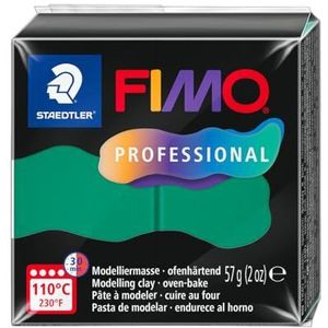 STAEDTLER 8040-500 ST, modelleermassa Fimo Prof 57g groen, standaard