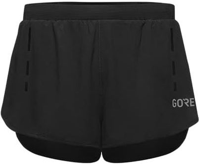 GORE WEAR - Split - Korte Broek - Zwart - Vochtafvoerend - Ademend