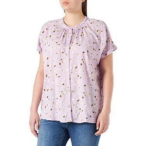 TOM TAILOR Dames Blouse met allover-print 1030327, 29158 - Lilac Small Floral Design, 32