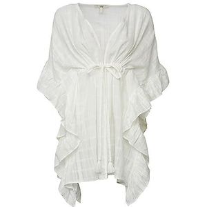 ESPRIT Accessoires Dames 053EA1Q307 tuniek shirt, 110/Off White, Normaal, 110, gebroken wit, S